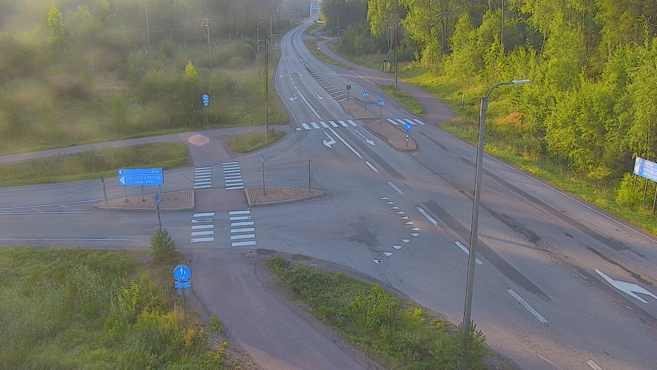Weather Camera Image Tie 170 Markkinamäki, Loviisa, Uusimaa