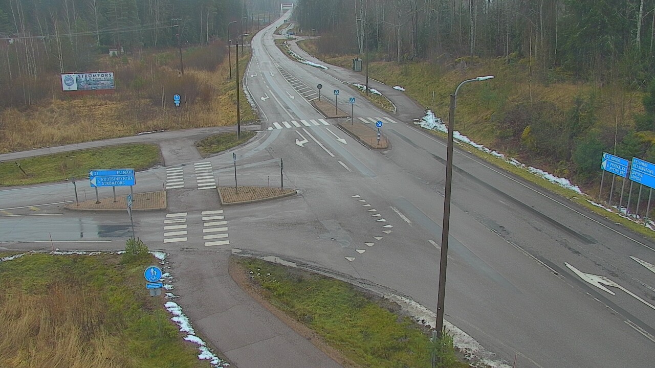 Weather Camera Image Tie 170 Markkinamäki, Loviisa, Uusimaa
