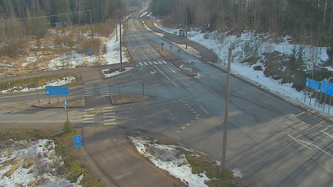 Weather Camera Image Tie 170 Markkinamäki, Loviisa, Uusimaa