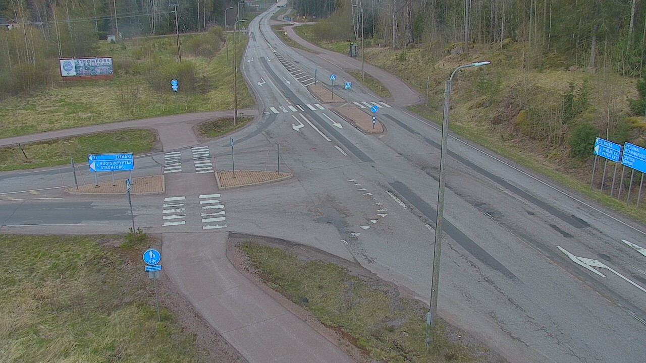 Weather Camera Image Tie 170 Markkinamäki, Loviisa, Uusimaa