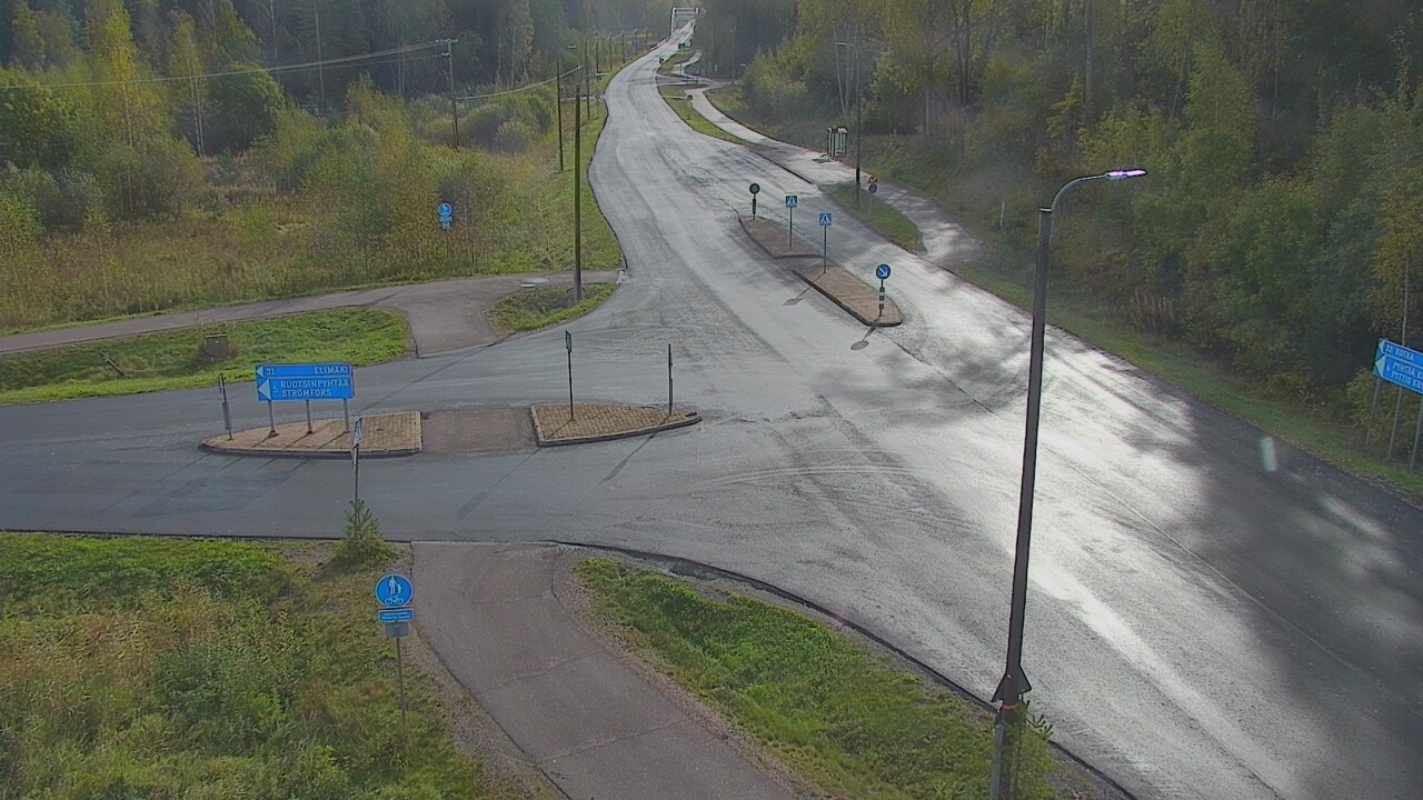 Weather Camera Image Tie 170 Markkinamäki, Loviisa, Uusimaa