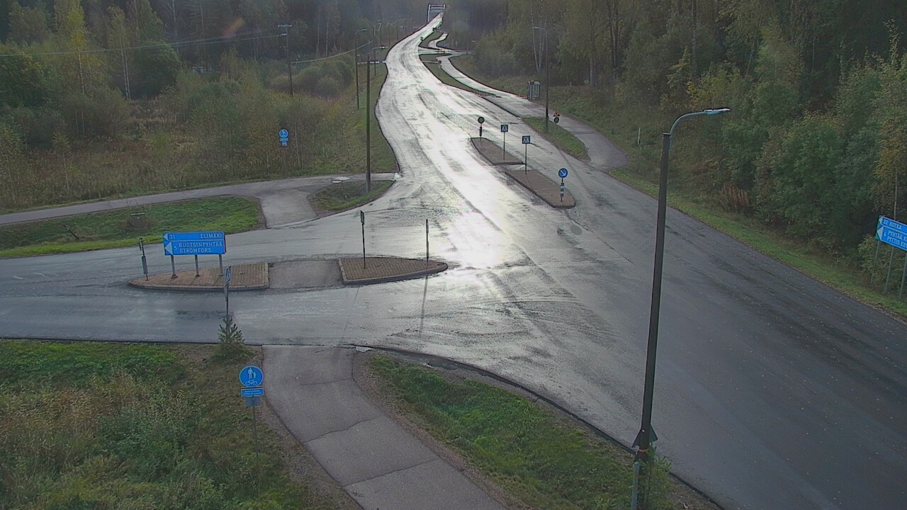 Weather Camera Image Tie 170 Markkinamäki, Loviisa, Uusimaa