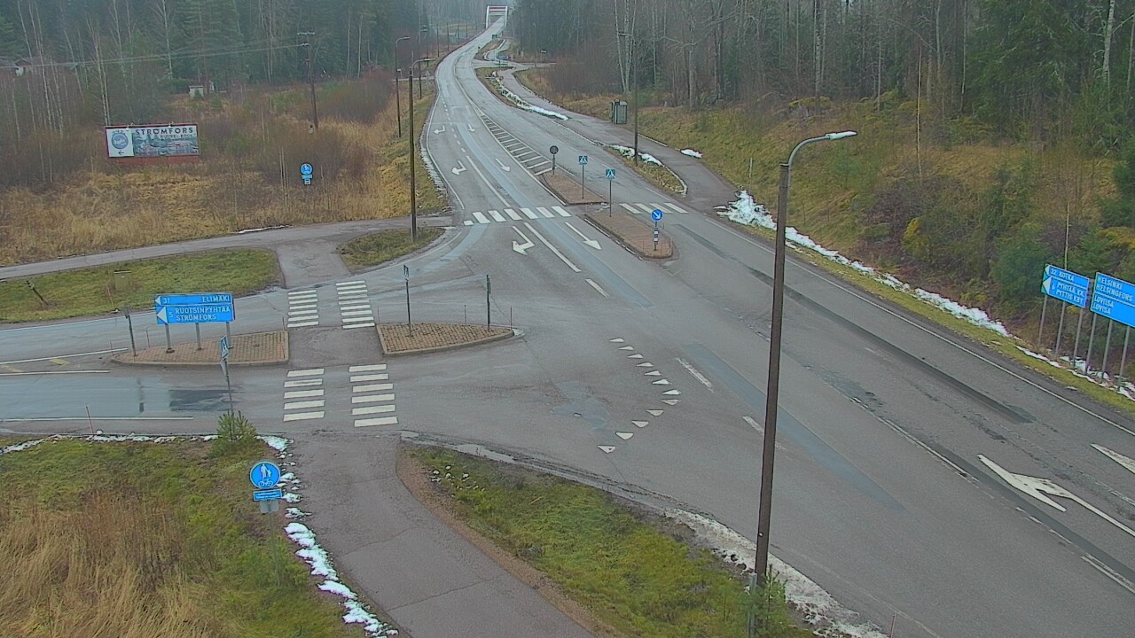 Weather Camera Image Tie 170 Markkinamäki, Loviisa, Uusimaa