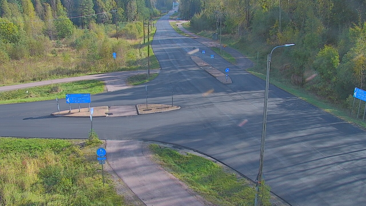 Weather Camera Image Tie 170 Markkinamäki, Loviisa, Uusimaa
