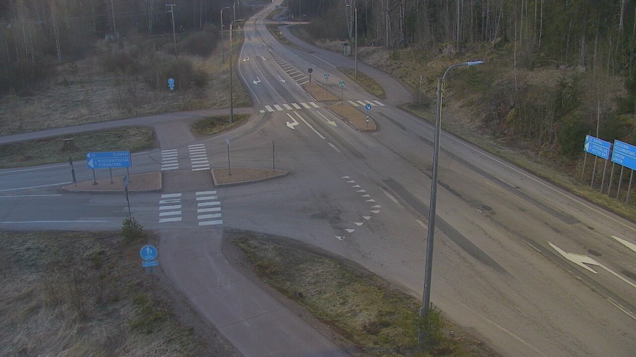 Weather Camera Image Tie 170 Markkinamäki, Loviisa, Uusimaa