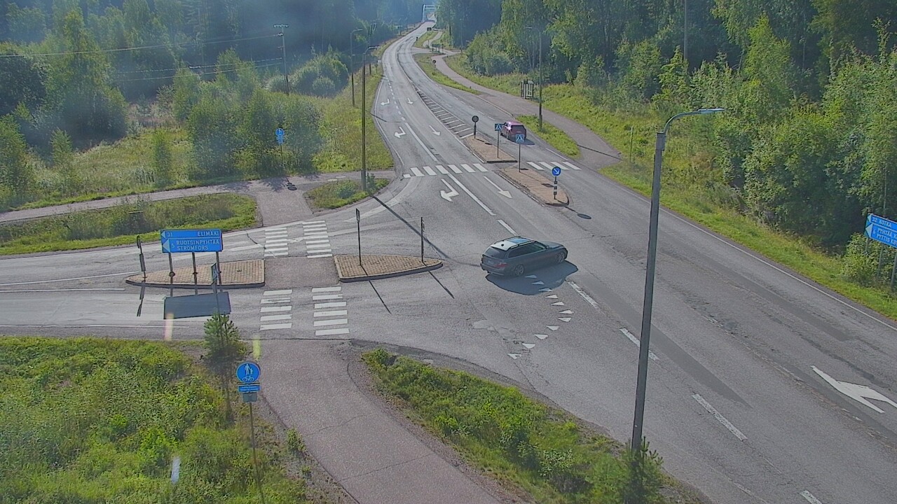 Weather Camera Image Tie 170 Markkinamäki, Loviisa, Uusimaa