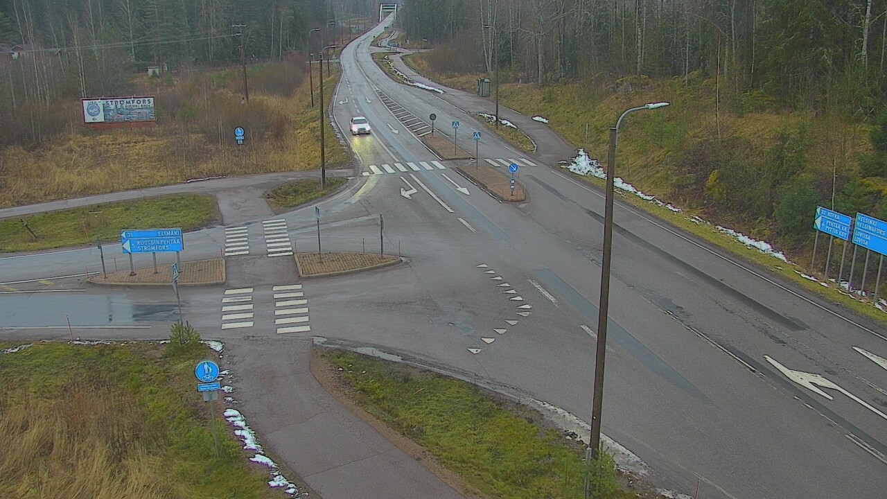 Weather Camera Image Tie 170 Markkinamäki, Loviisa, Uusimaa