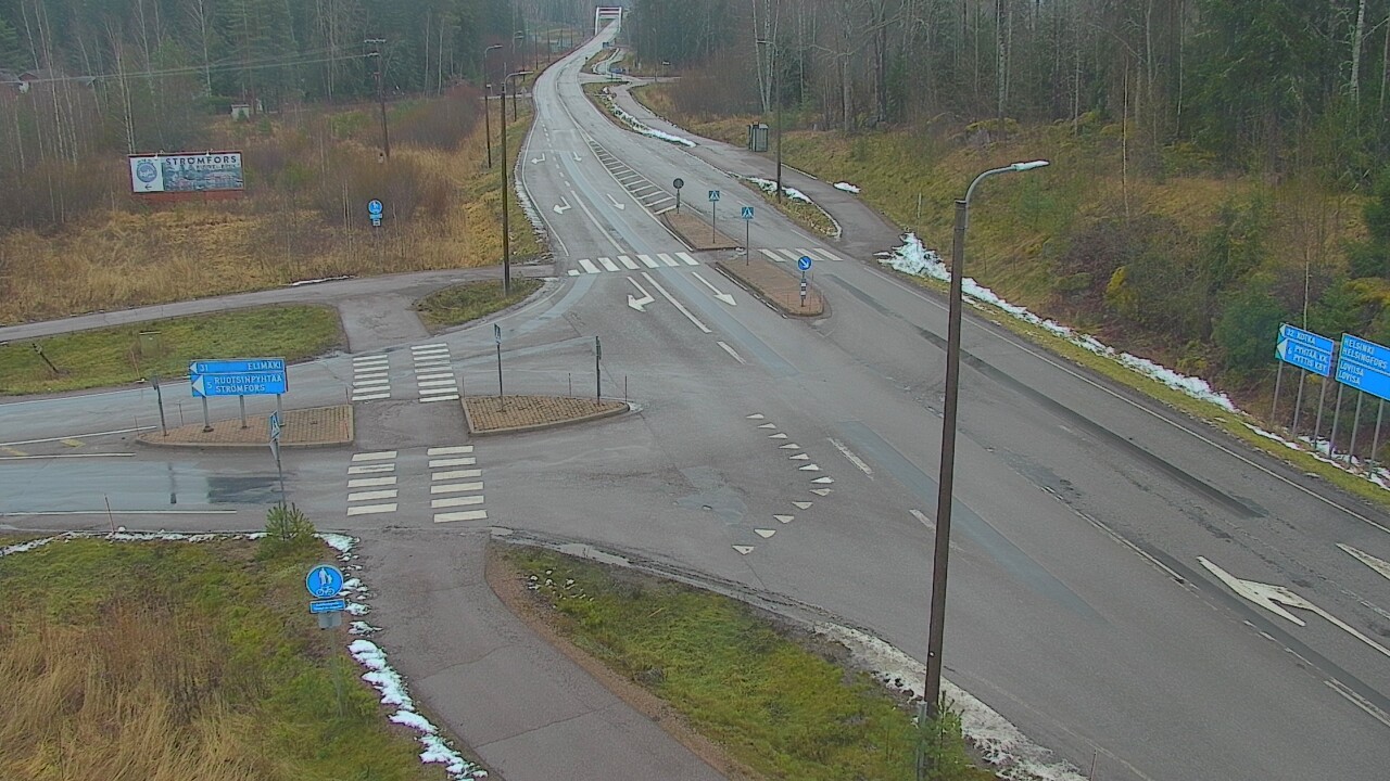 Weather Camera Image Tie 170 Markkinamäki, Loviisa, Uusimaa