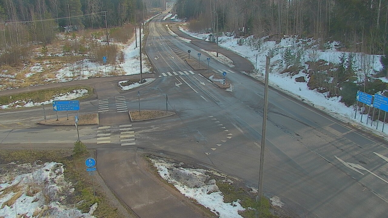 Weather Camera Image Tie 170 Markkinamäki, Loviisa, Uusimaa