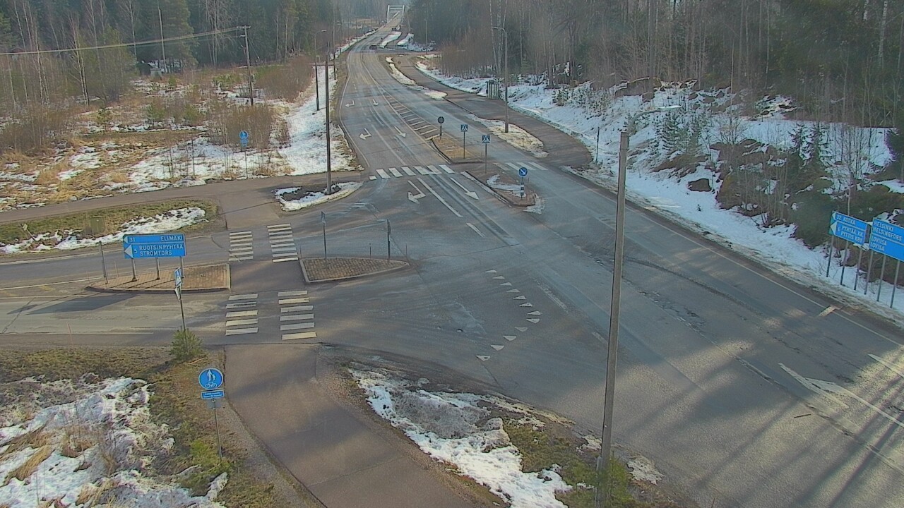 Weather Camera Image Tie 170 Markkinamäki, Loviisa, Uusimaa
