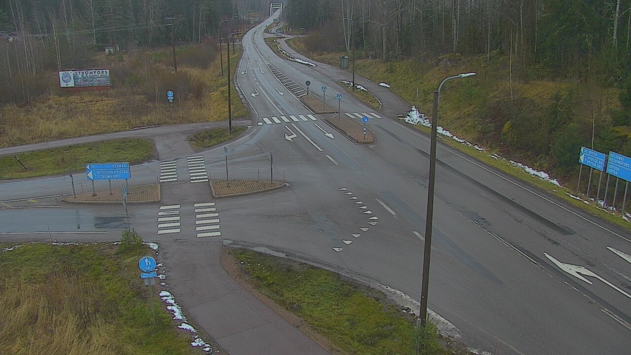 Weather Camera Image Tie 170 Markkinamäki, Loviisa, Uusimaa