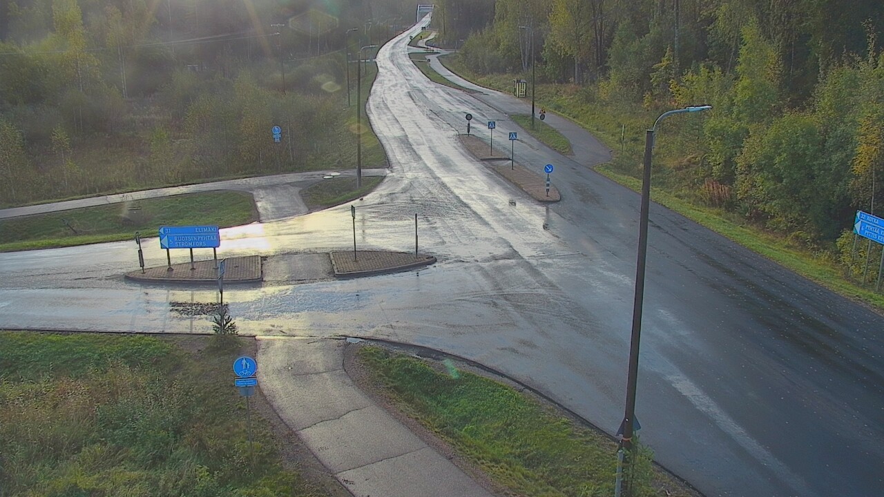 Weather Camera Image Tie 170 Markkinamäki, Loviisa, Uusimaa