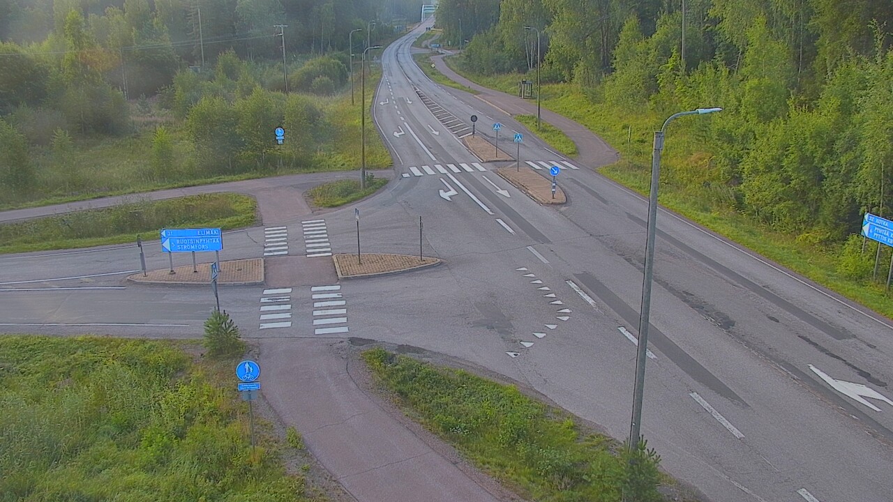 Weather Camera Image Tie 170 Markkinamäki, Loviisa, Uusimaa