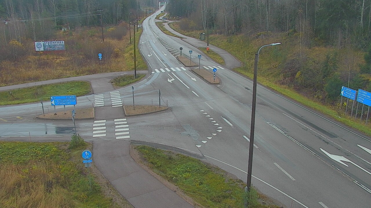 Weather Camera Image Tie 170 Markkinamäki, Loviisa, Uusimaa