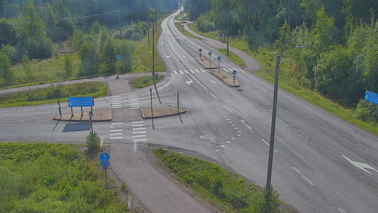 Weather Camera Image Tie 170 Markkinamäki, Loviisa, Uusimaa