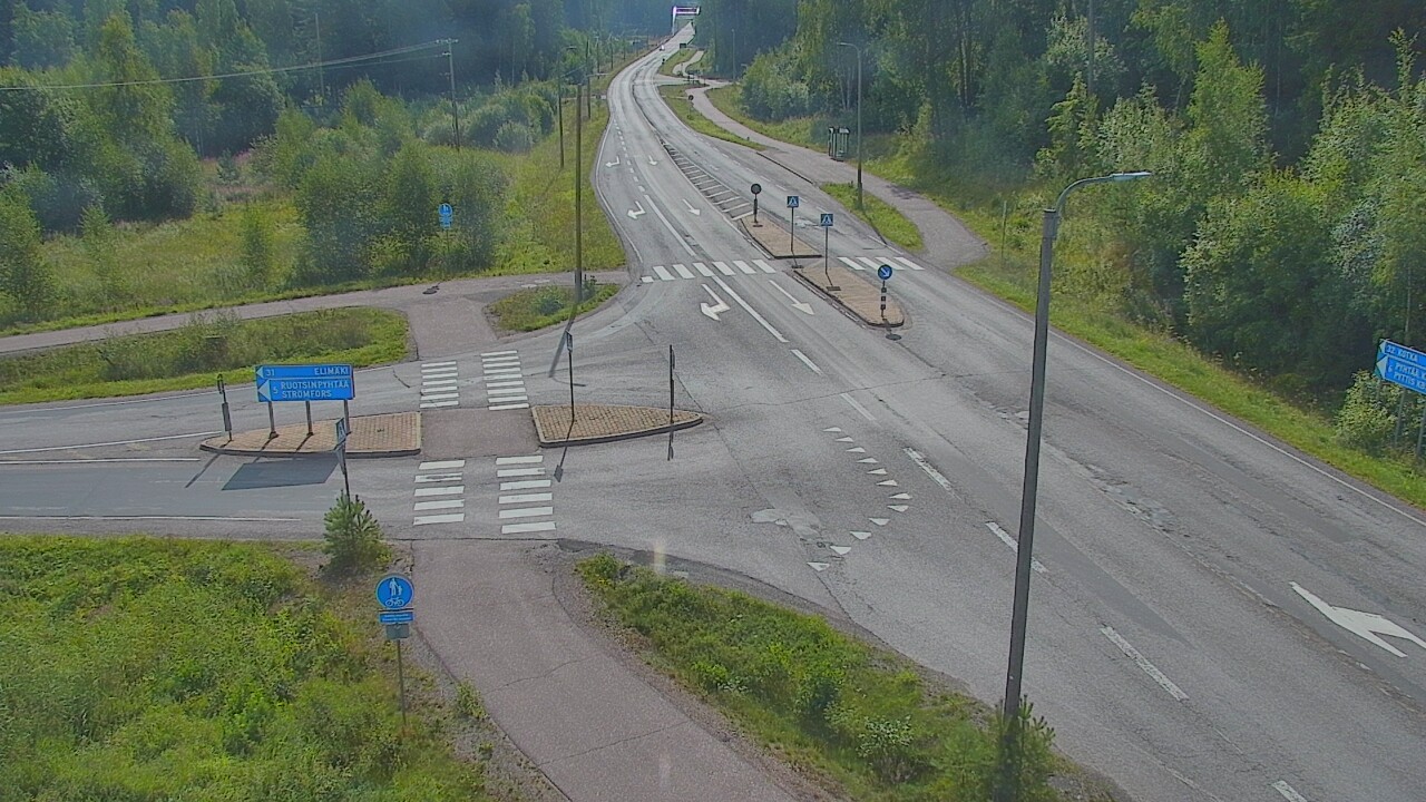Weather Camera Image Tie 170 Markkinamäki, Loviisa, Uusimaa