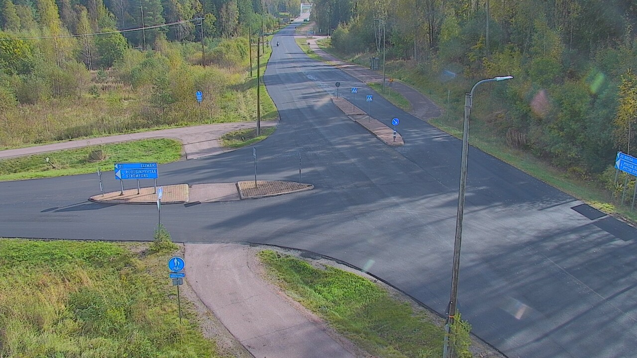 Weather Camera Image Tie 170 Markkinamäki, Loviisa, Uusimaa