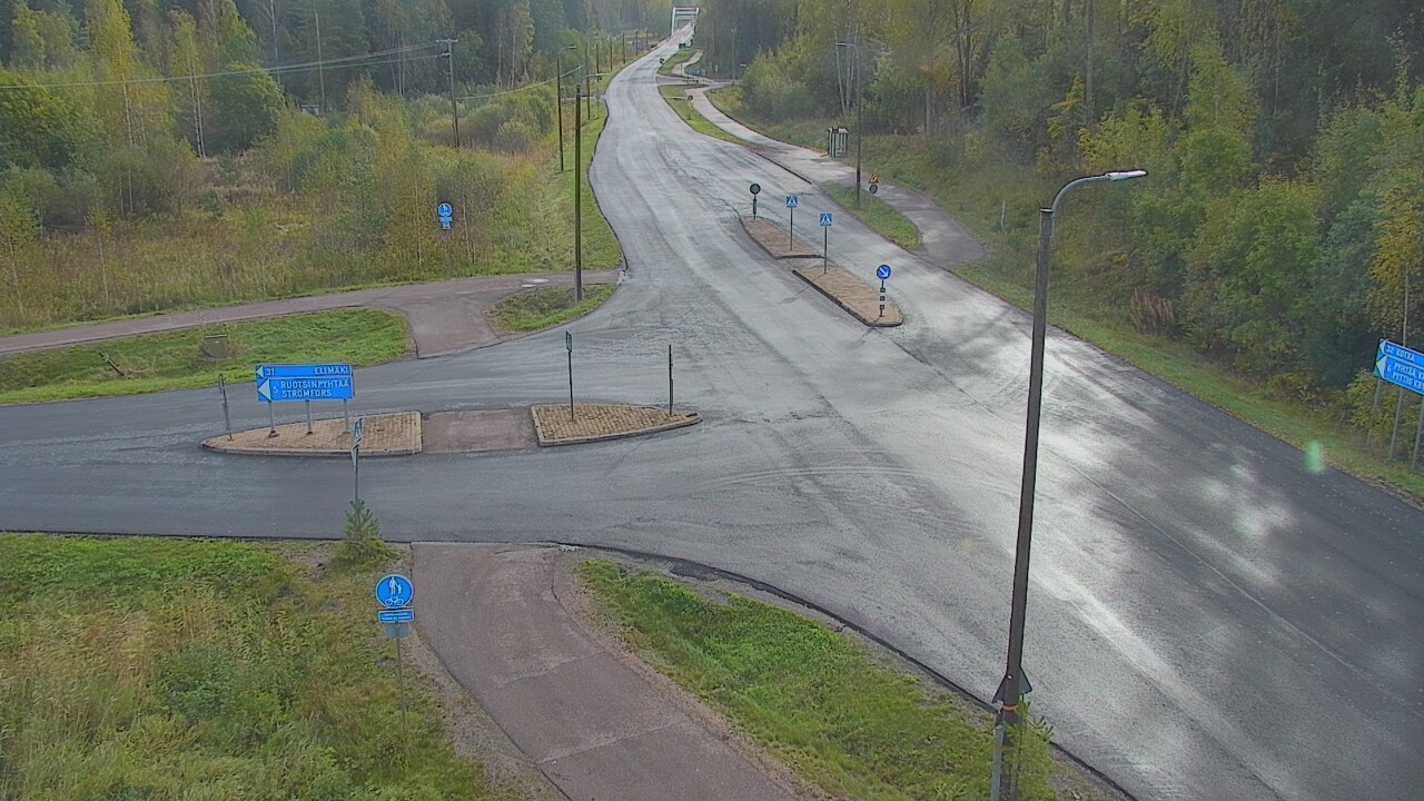 Weather Camera Image Tie 170 Markkinamäki, Loviisa, Uusimaa