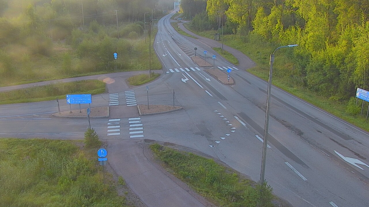 Weather Camera Image Tie 170 Markkinamäki, Loviisa, Uusimaa