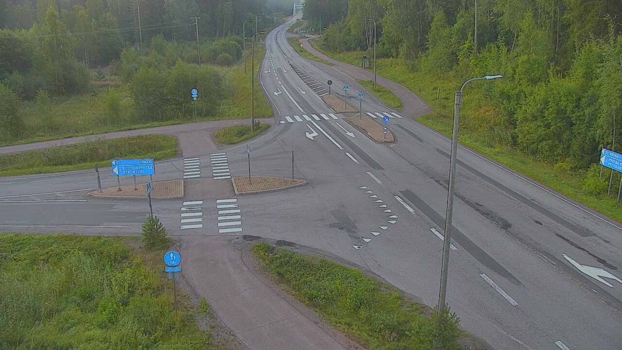 Weather Camera Image Tie 170 Markkinamäki, Loviisa, Uusimaa