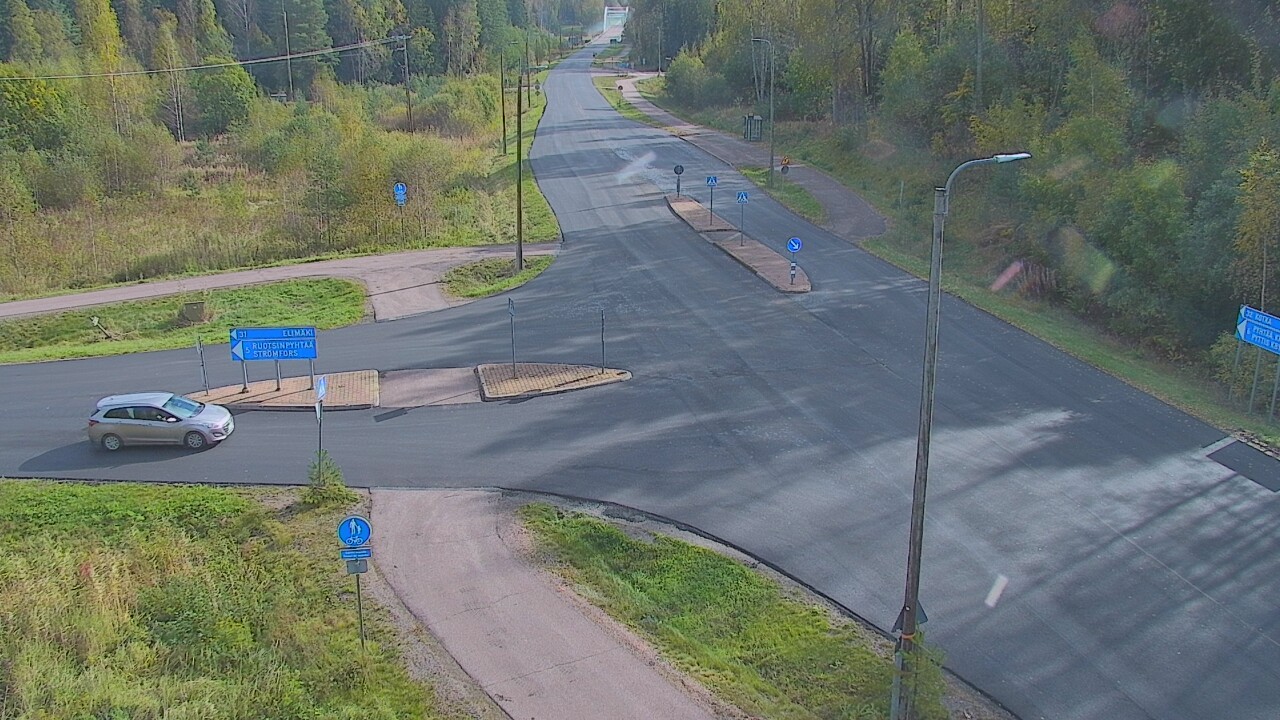 Weather Camera Image Tie 170 Markkinamäki, Loviisa, Uusimaa