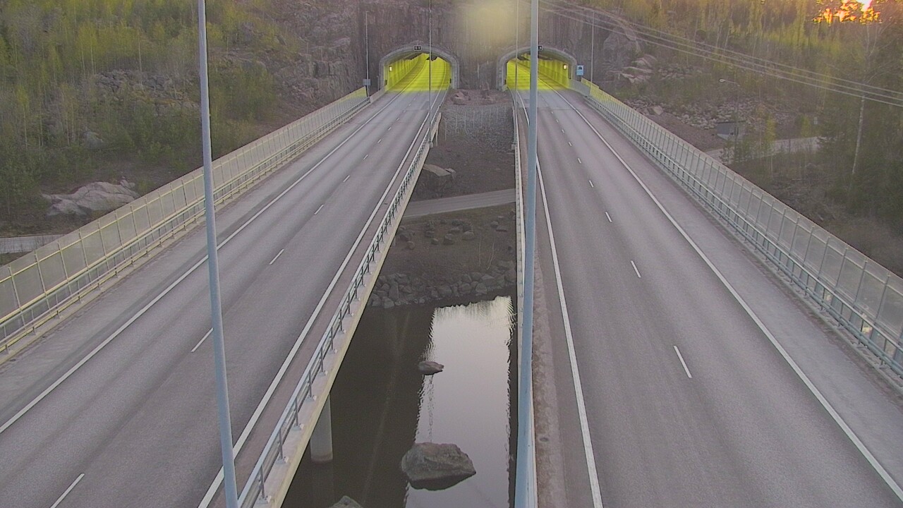 Kelikamerat Kuva Tie 7 Pyhtää Markkinamäki, suuaukko, itä, Pyhtää, Kymenlaakso