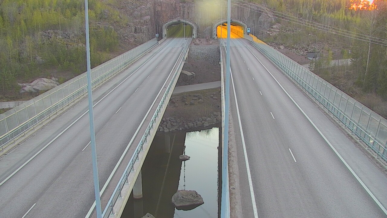 Kelikamerat Kuva Tie 7 Pyhtää Markkinamäki, suuaukko, itä, Pyhtää, Kymenlaakso