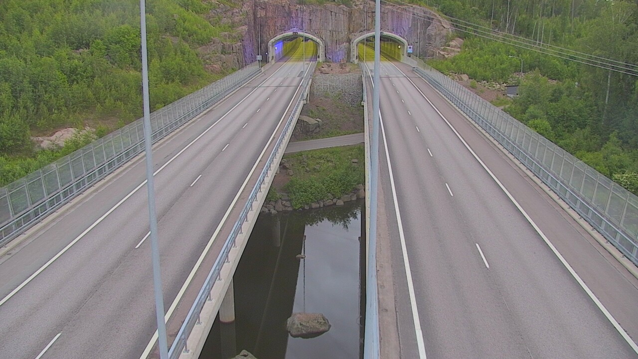 Weather Camera Image Road 7 Pyhtää Markkinamäki, suuaukko, east, Pyhtää, Kymenlaakso