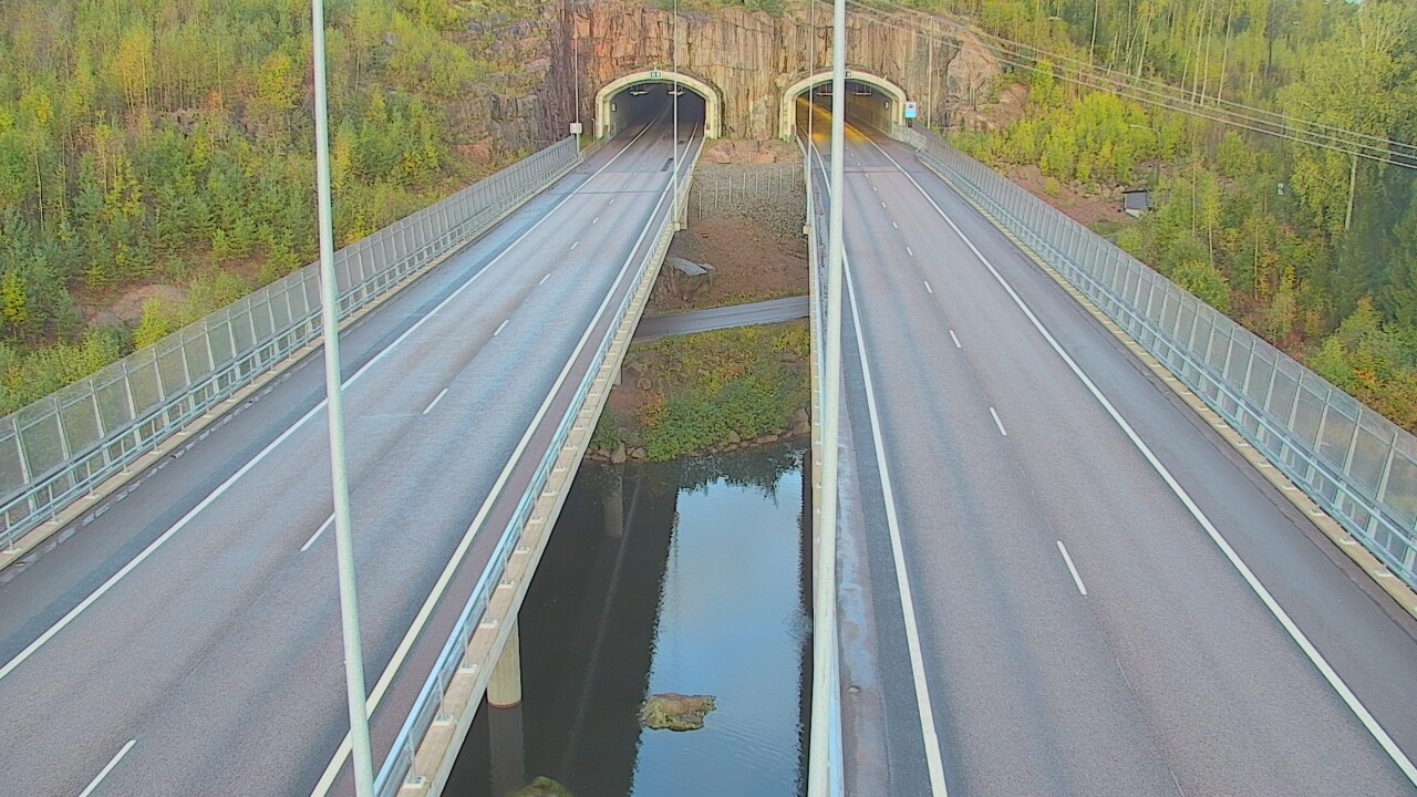 Weather Camera Image Road 7 Pyhtää Markkinamäki, suuaukko, east, Pyhtää, Kymenlaakso
