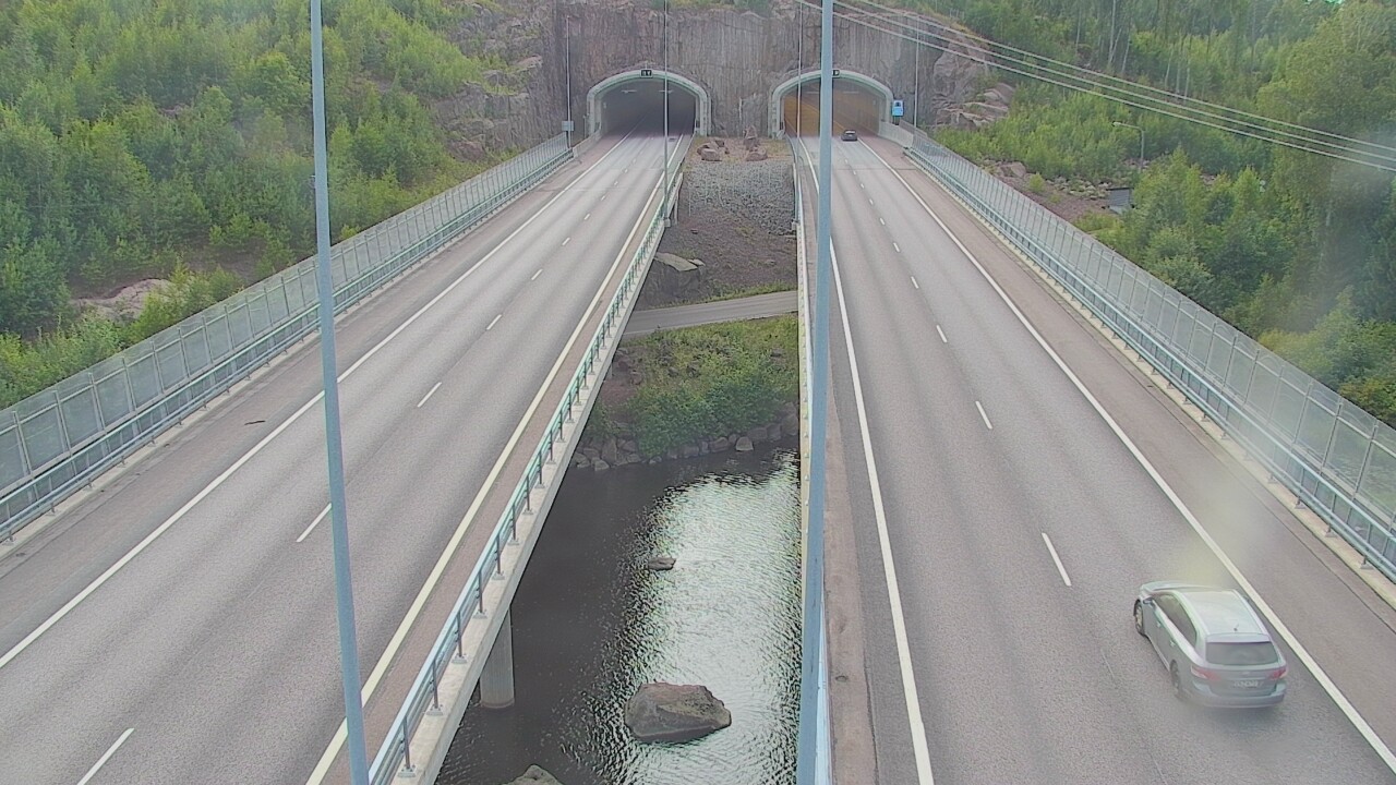 Kelikamerat Kuva Tie 7 Pyhtää Markkinamäki, suuaukko, itä, Pyhtää, Kymenlaakso