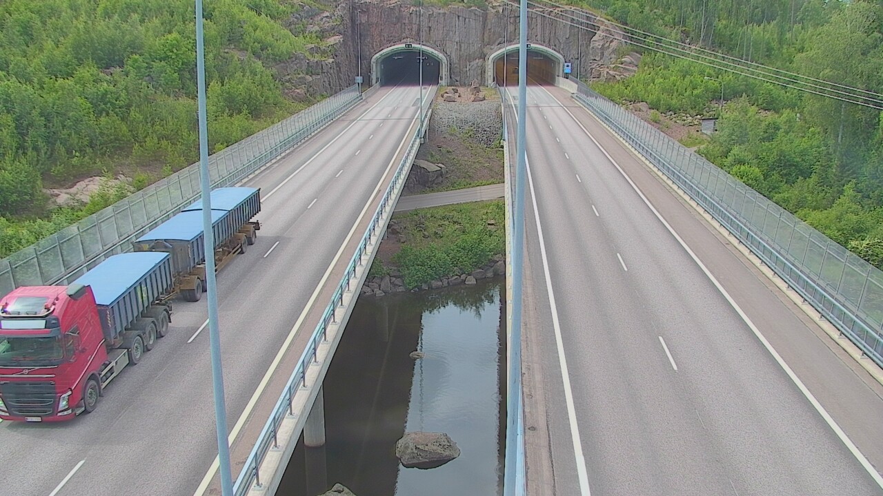 Weather Camera Image Road 7 Pyhtää Markkinamäki, suuaukko, east, Pyhtää, Kymenlaakso