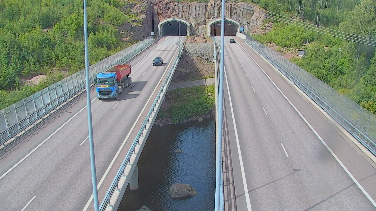 Kelikamerat Kuva Tie 7 Pyhtää Markkinamäki, suuaukko, itä, Pyhtää, Kymenlaakso