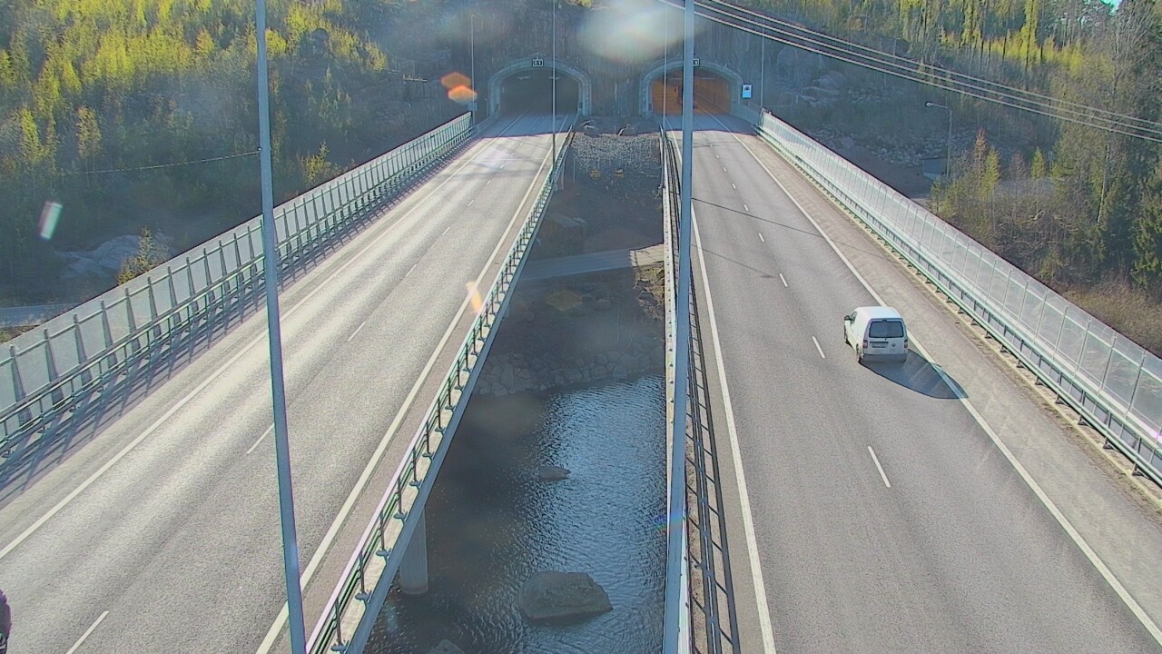 Kelikamerat Kuva Tie 7 Pyhtää Markkinamäki, suuaukko, itä, Pyhtää, Kymenlaakso