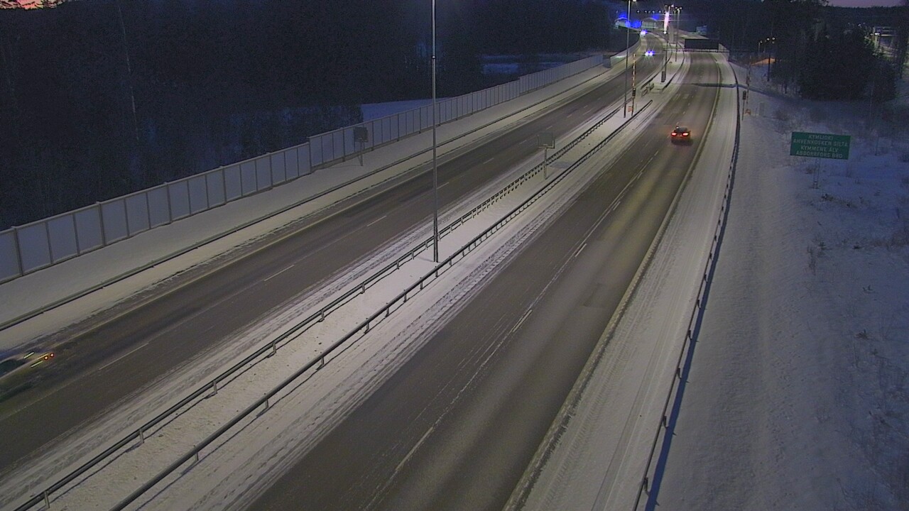 Kelikamerat Kuva Tie 7 Pyhtää Markkinamäki, puomi, itä, Pyhtää, Kymenlaakso