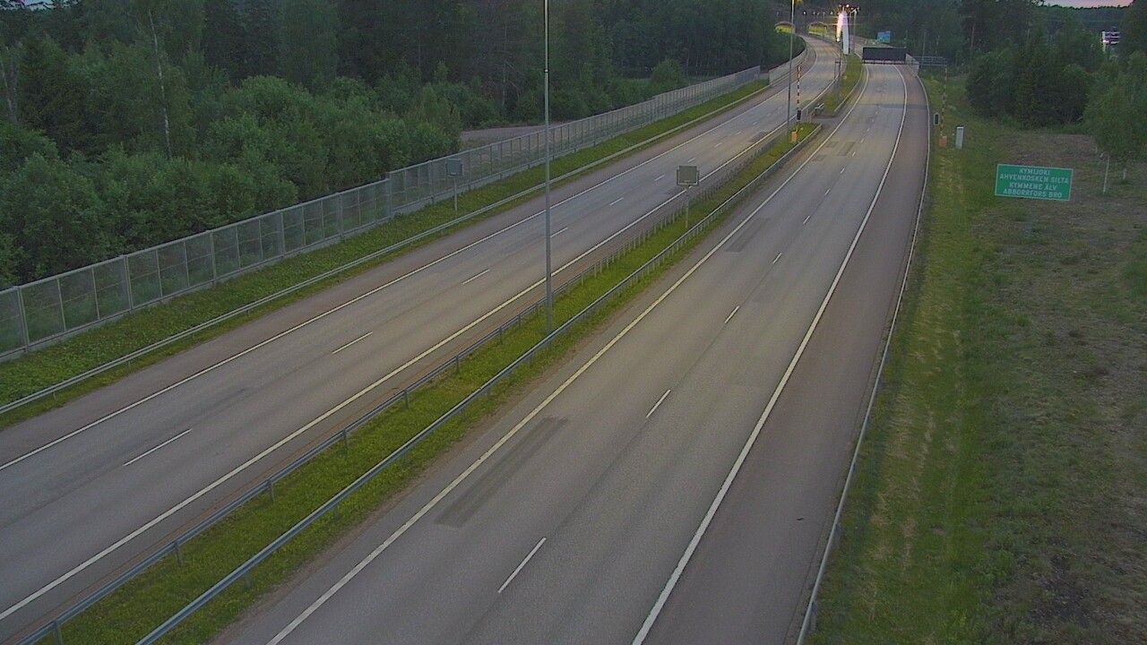 Kelikamerat Kuva Tie 7 Pyhtää Markkinamäki, puomi, itä, Pyhtää, Kymenlaakso