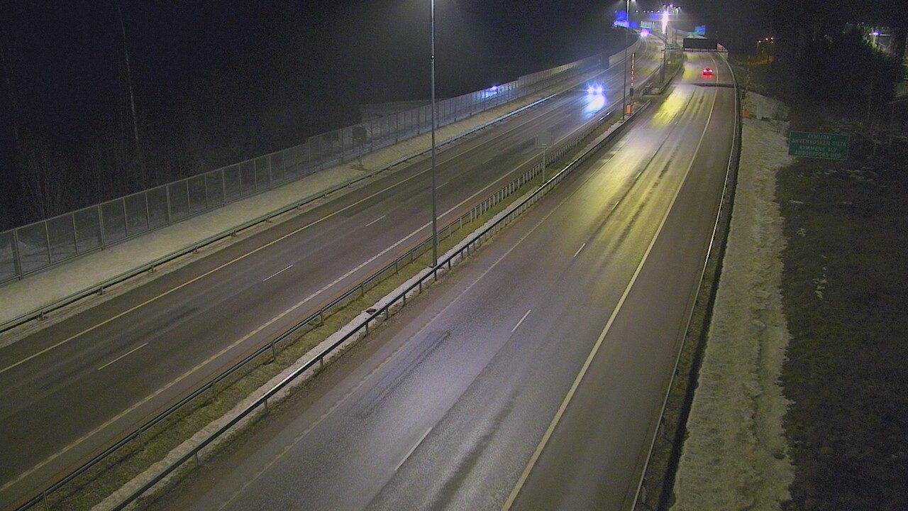 Kelikamerat Kuva Tie 7 Pyhtää Markkinamäki, puomi, itä, Pyhtää, Kymenlaakso