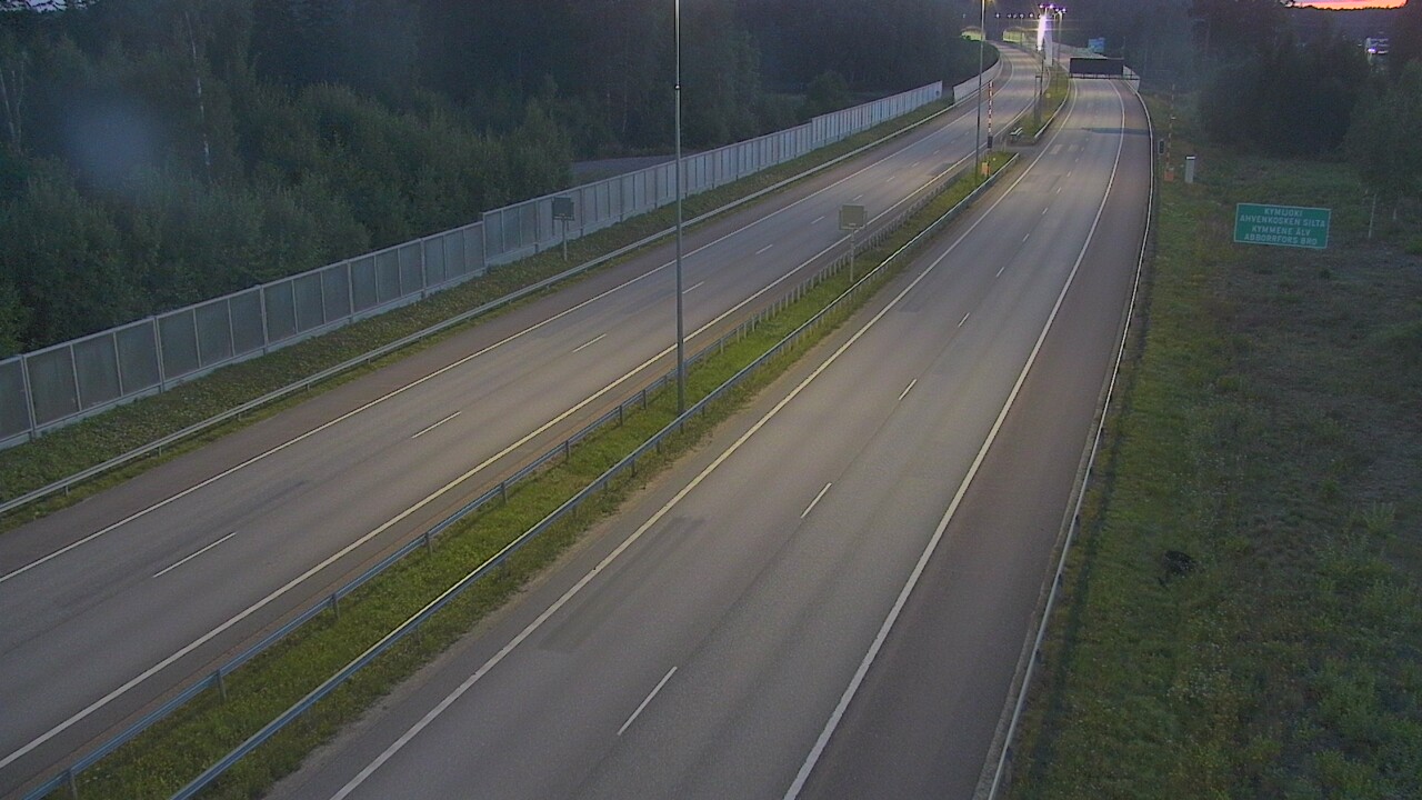 Kelikamerat Kuva Tie 7 Pyhtää Markkinamäki, puomi, itä, Pyhtää, Kymenlaakso