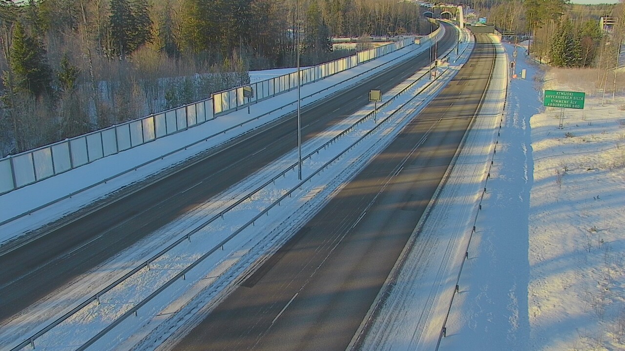 Kelikamerat Kuva Tie 7 Pyhtää Markkinamäki, puomi, itä, Pyhtää, Kymenlaakso