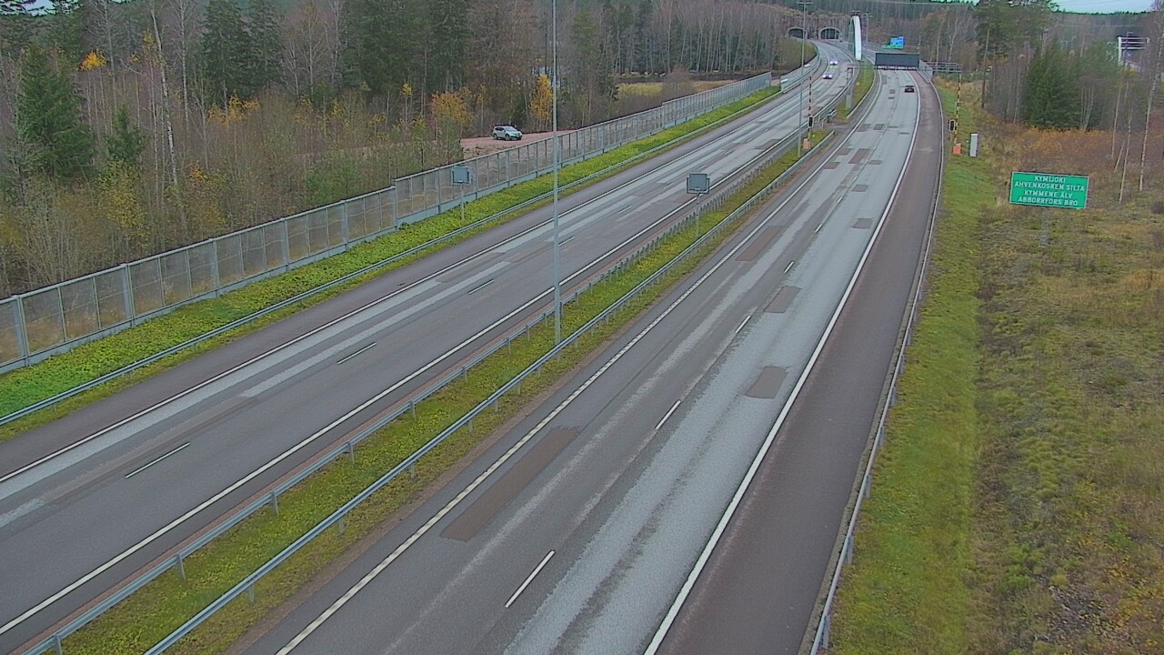 Kelikamerat Kuva Tie 7 Pyhtää Markkinamäki, puomi, itä, Pyhtää, Kymenlaakso