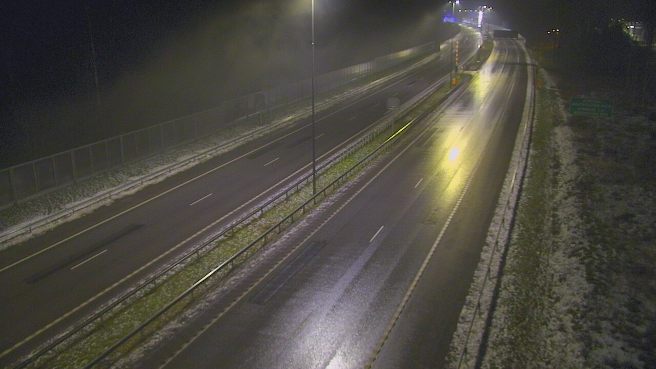 Weather Camera Image Väg 7 Pyttis Marnadsbacken , bom, öst, Pyhtää, Kymenlaakso