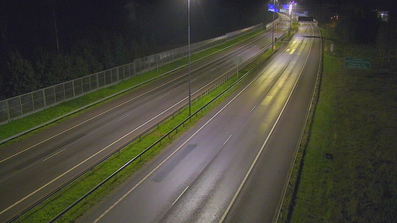 Kelikamerat Kuva Tie 7 Pyhtää Markkinamäki, puomi, itä, Pyhtää, Kymenlaakso