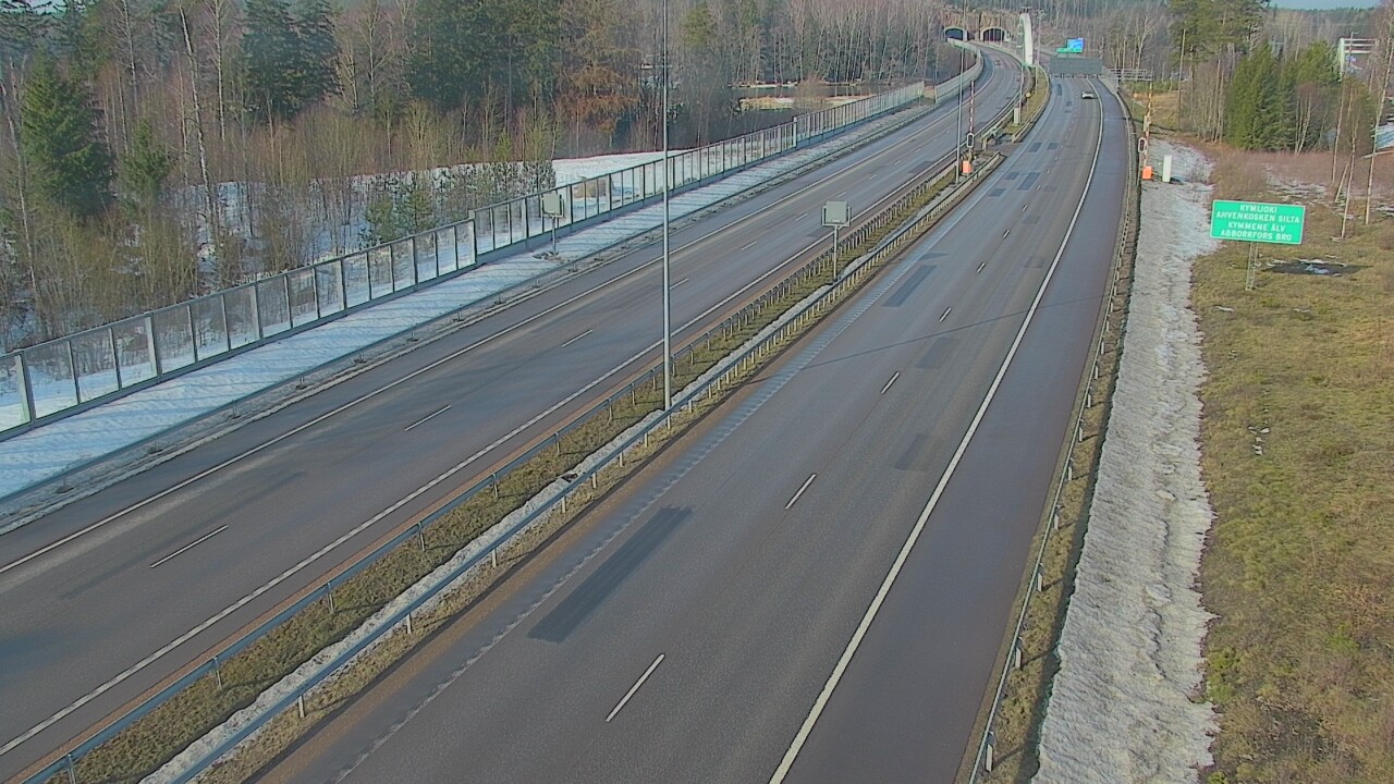 Kelikamerat Kuva Tie 7 Pyhtää Markkinamäki, puomi, itä, Pyhtää, Kymenlaakso