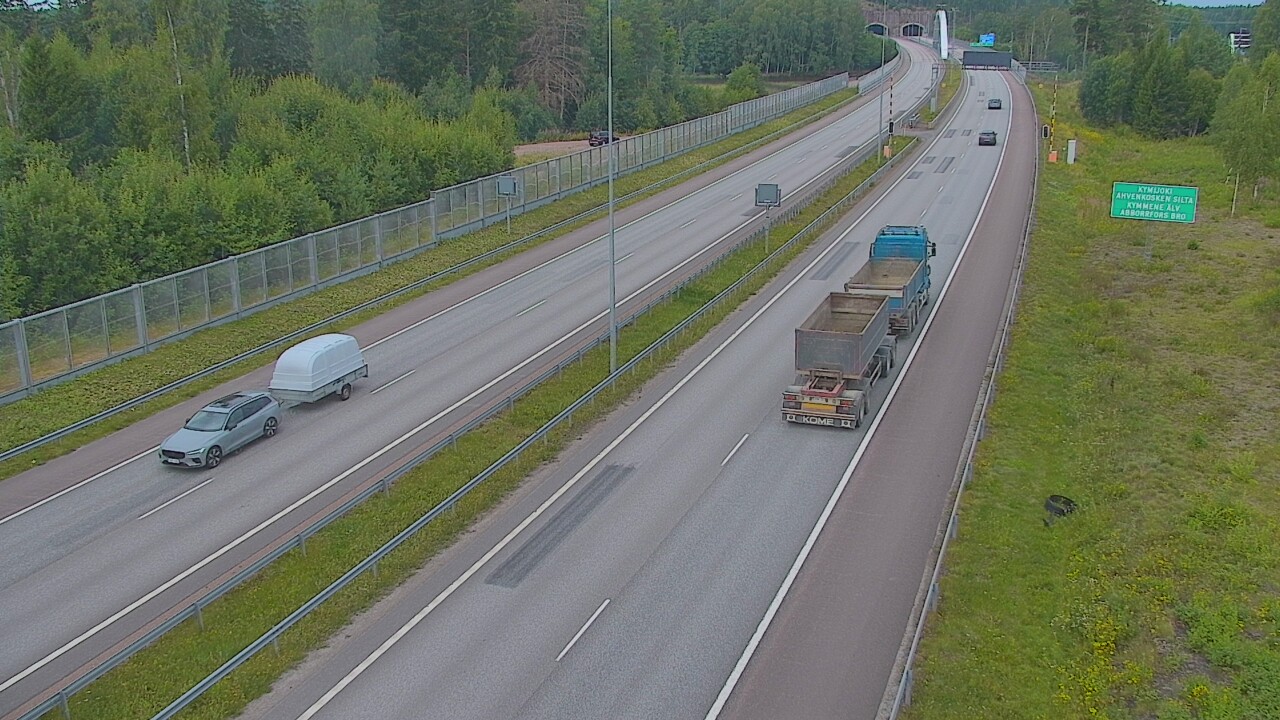 Weather Camera Image Road 7 Pyhtää Markkinamäki, boom, east, Pyhtää, Kymenlaakso