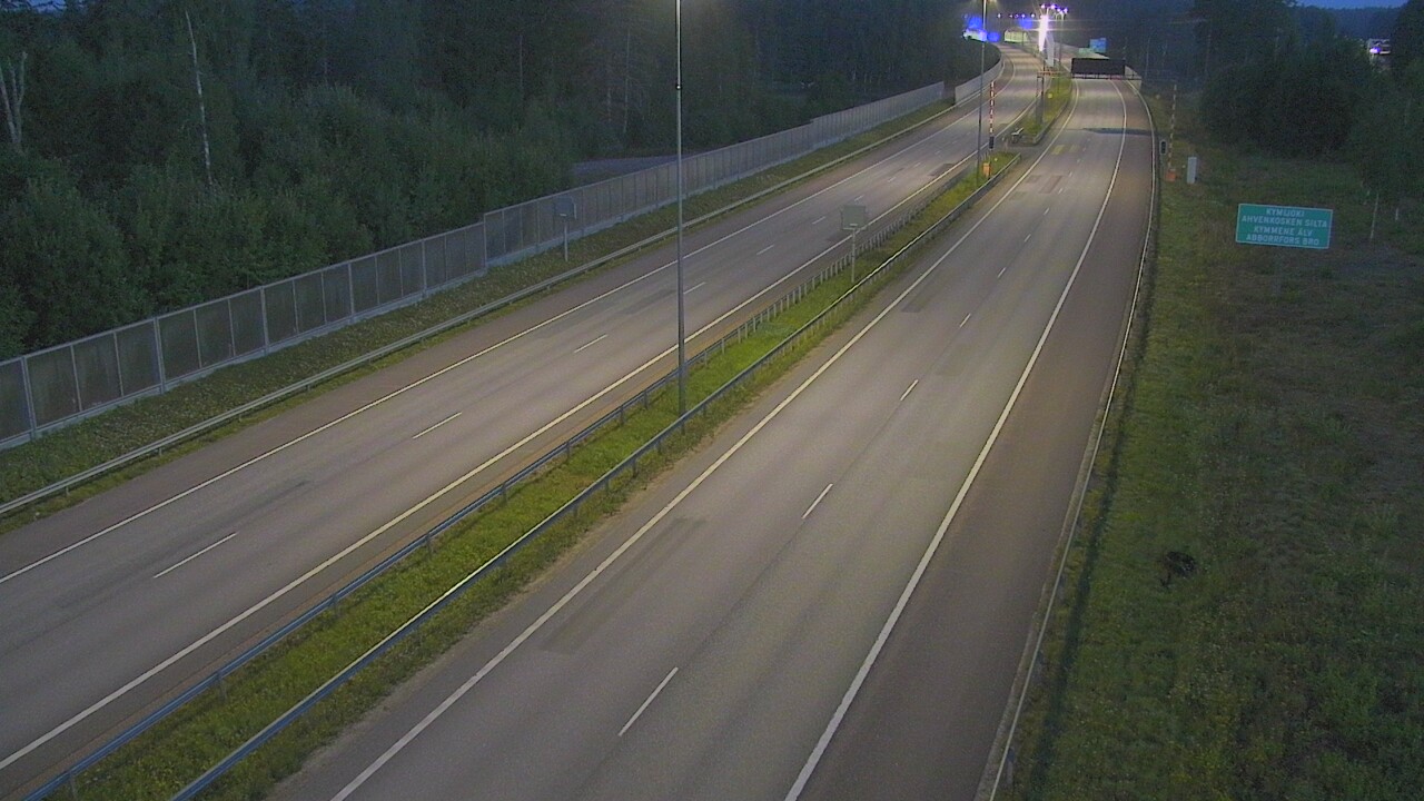 Kelikamerat Kuva Tie 7 Pyhtää Markkinamäki, puomi, itä, Pyhtää, Kymenlaakso