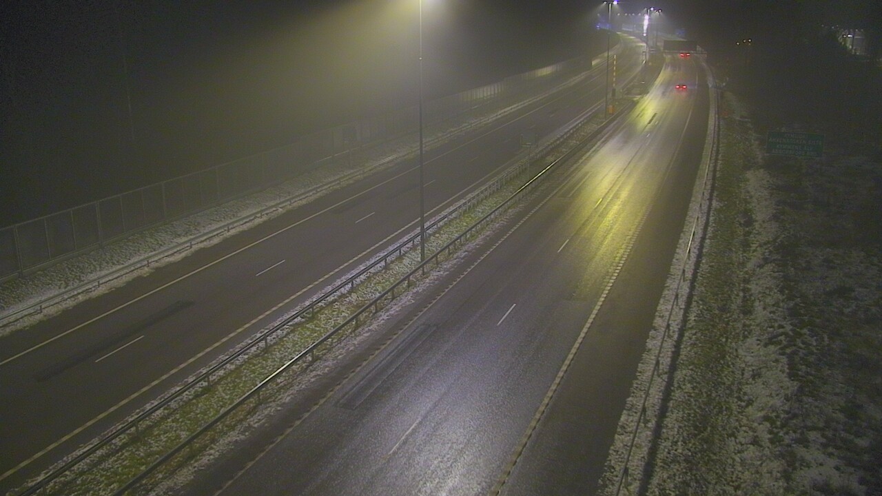 Weather Camera Image Väg 7 Pyttis Marnadsbacken , bom, öst, Pyhtää, Kymenlaakso