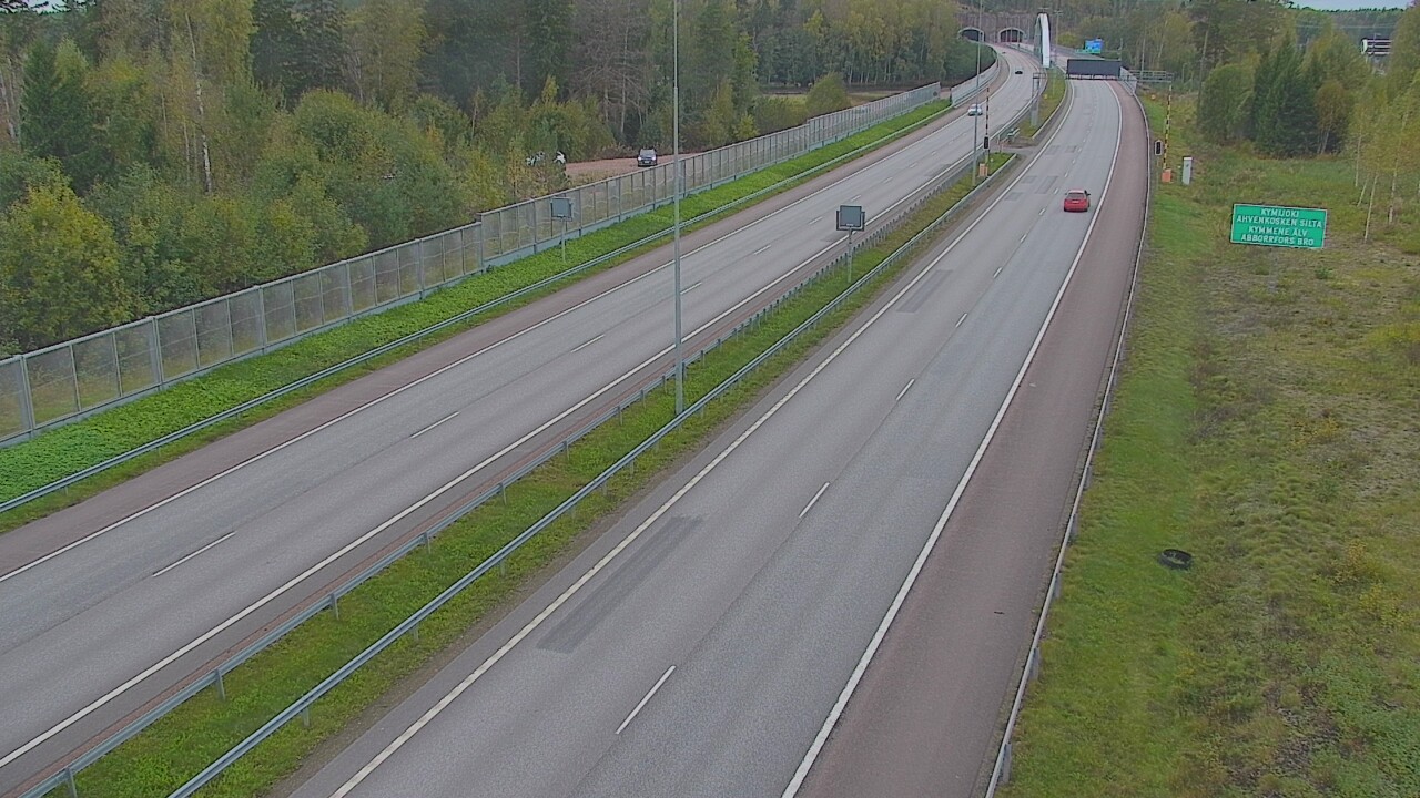 Kelikamerat Kuva Tie 7 Pyhtää Markkinamäki, puomi, itä, Pyhtää, Kymenlaakso