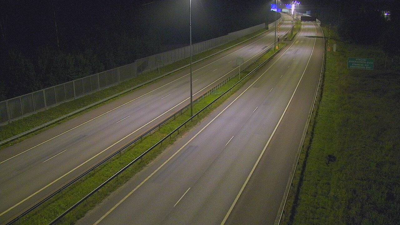 Kelikamerat Kuva Tie 7 Pyhtää Markkinamäki, puomi, itä, Pyhtää, Kymenlaakso