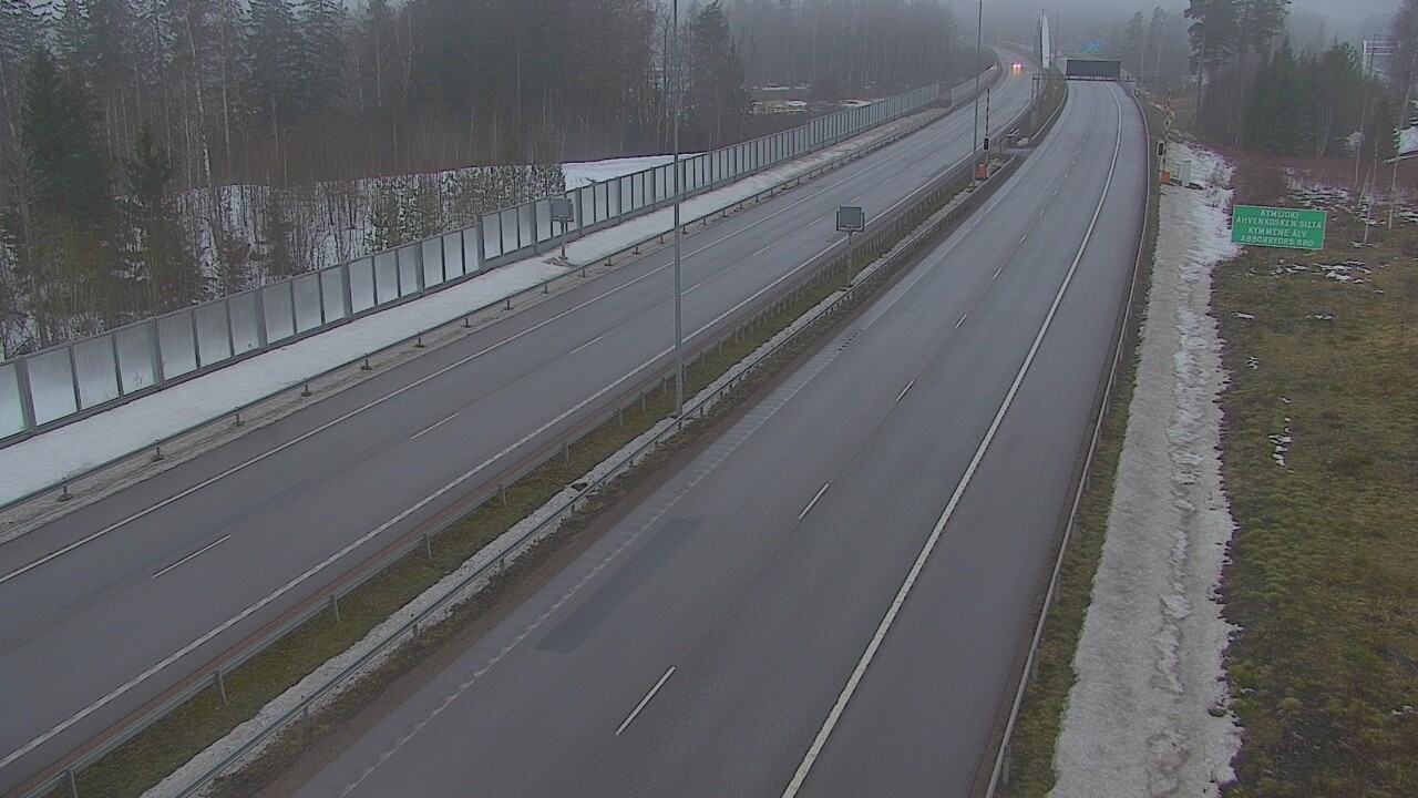 Kelikamerat Kuva Tie 7 Pyhtää Markkinamäki, puomi, itä, Pyhtää, Kymenlaakso