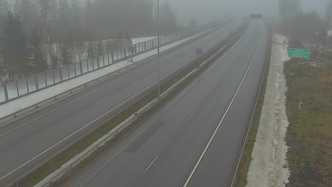 Kelikamerat Kuva Tie 7 Pyhtää Markkinamäki, puomi, itä, Pyhtää, Kymenlaakso