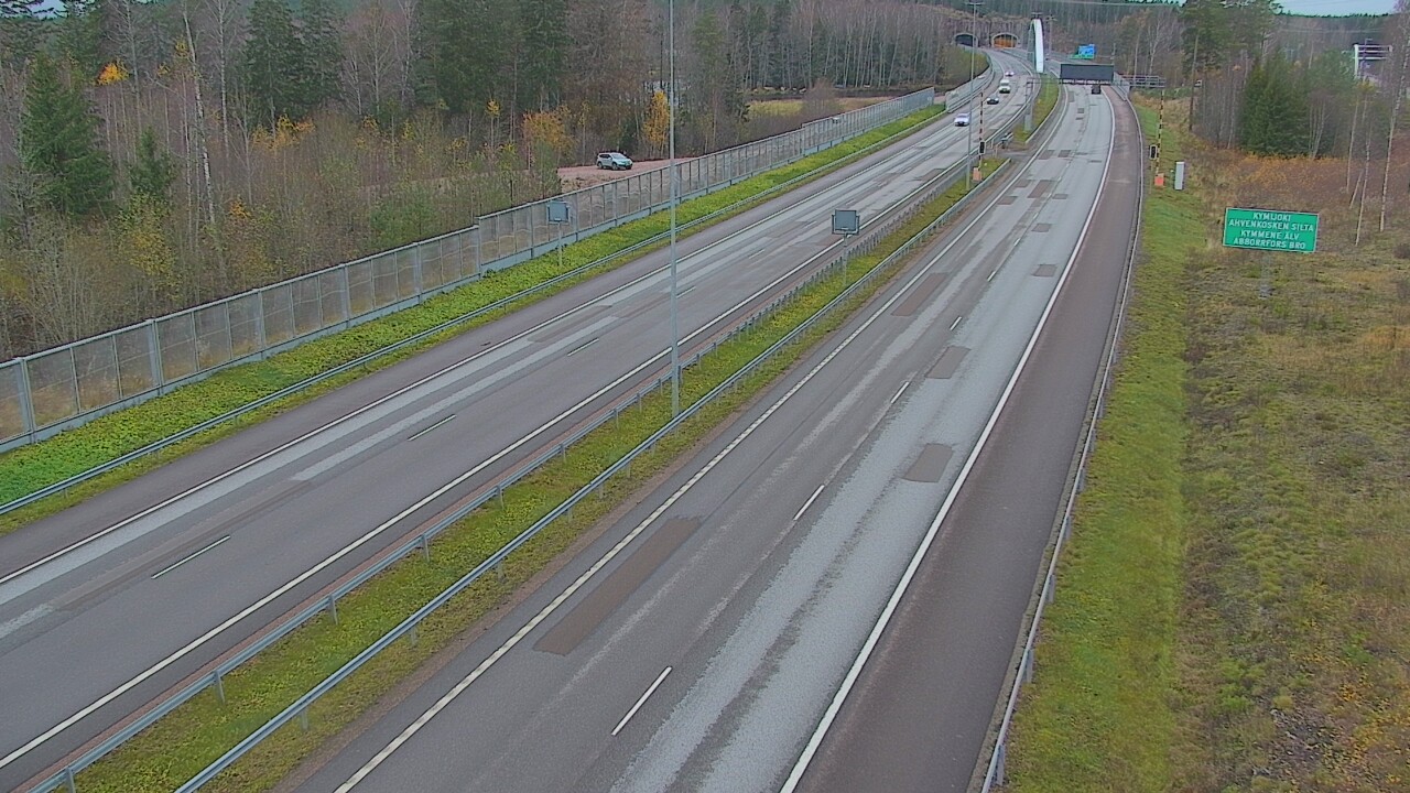 Kelikamerat Kuva Tie 7 Pyhtää Markkinamäki, puomi, itä, Pyhtää, Kymenlaakso